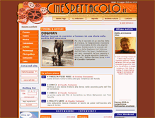 Tablet Screenshot of cinespettacolo.it